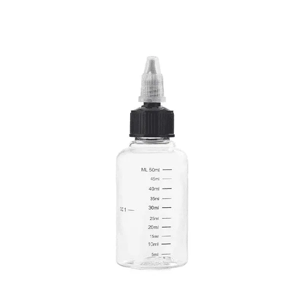 Vapevo Bouteille Graduée Bouchon Doseur Flacon DIY 30ml transparent