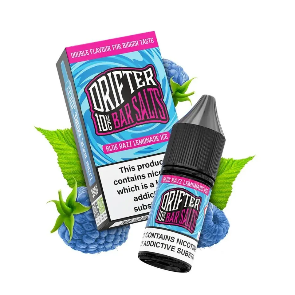 Drifter Bar Salts Blue Razz Lemonade Ice e-liquide 10ml glacé