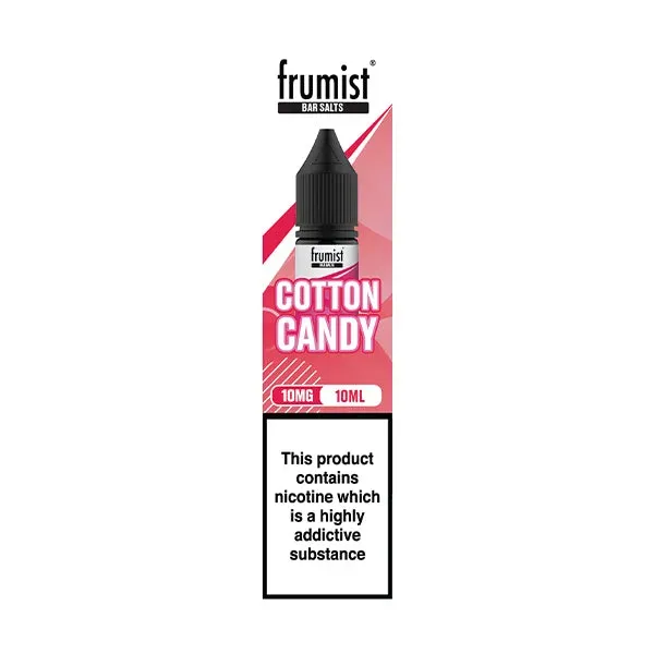 Frumist Salt Cotton Candy e-liquide 10ml 20mg bonbon