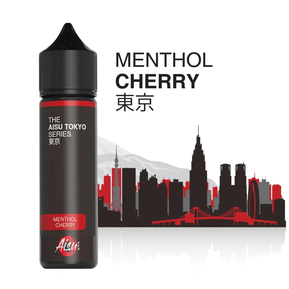 Aisu Tokyo Menthol Cherry e-liquide 50ml 0mg