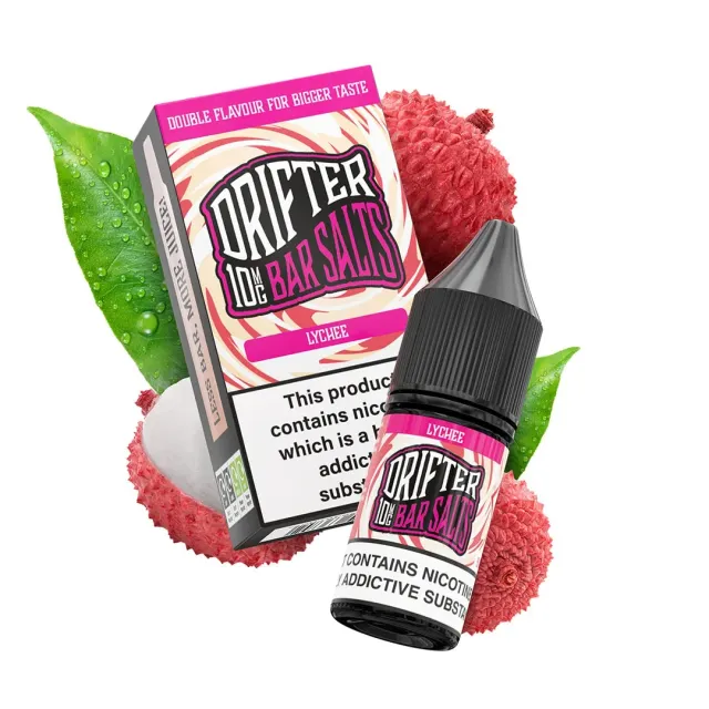 Drifter Bar Salts Lychee e-liquide 10ml 20mg floral