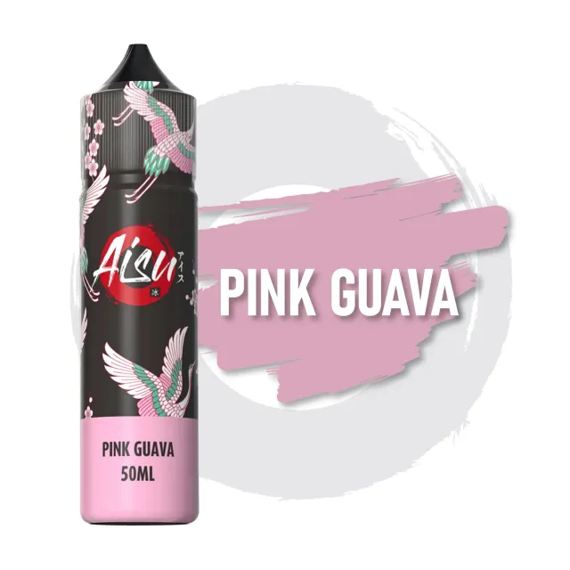 Aisu Pink Guava e-liquide 50ml 0mg goyave givrée
