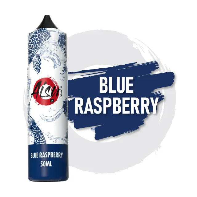 Aisu Blue Raspberry e-liquide 50ml 0mg frais
