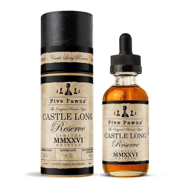 Five Pawns Castle Long Reserve MMXXVI e-liquide 60ml 3mg