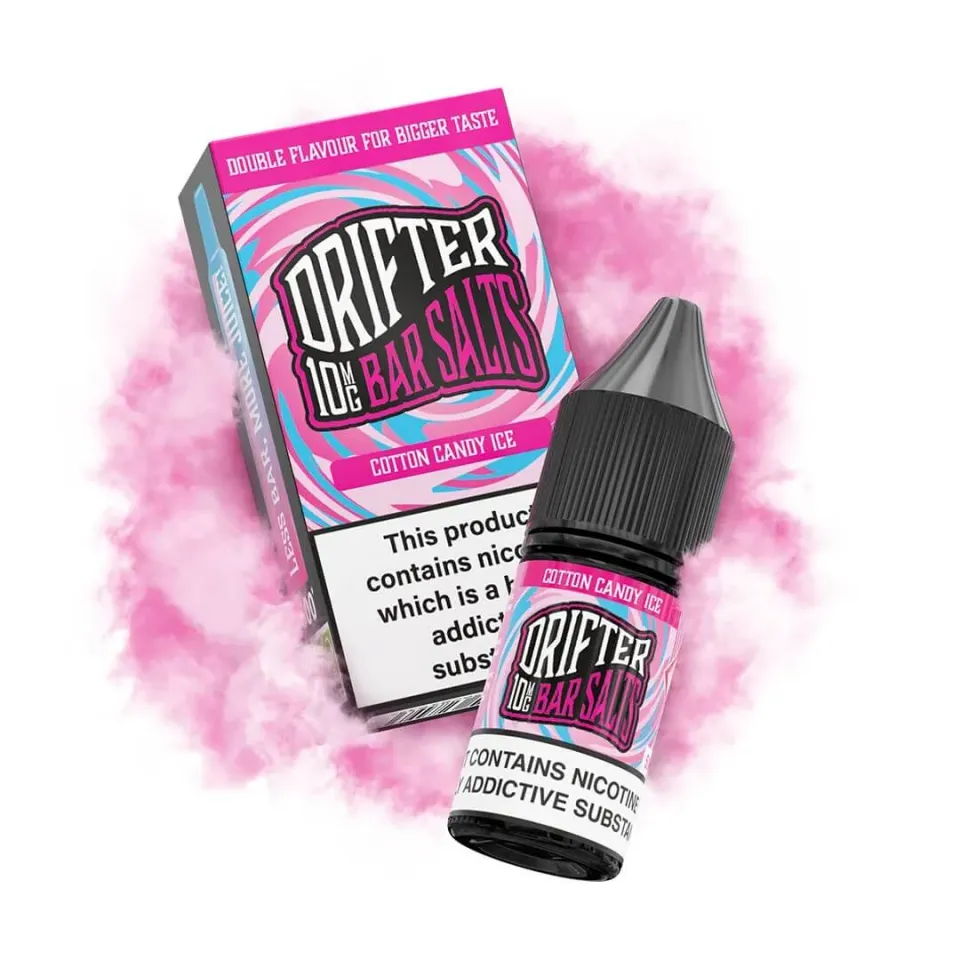 Drifter Bar Salts Cotton Candy Ice e-liquide 10ml sucré