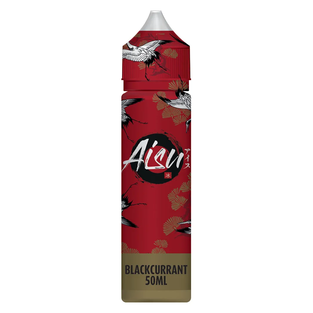 Aisu Blackcurrant e-liquide 50ml 0mg cassis frais
