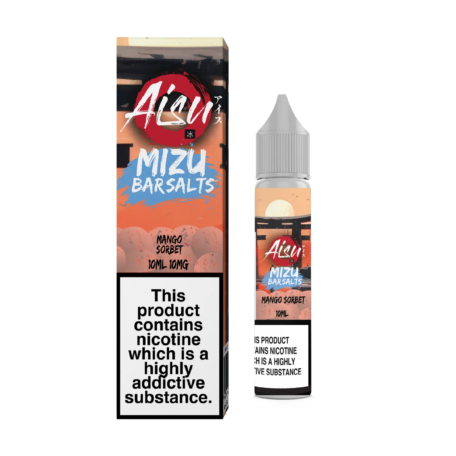 Aisu Mizu Mango Sweet sel de nicotine 10ml 10mg frais
