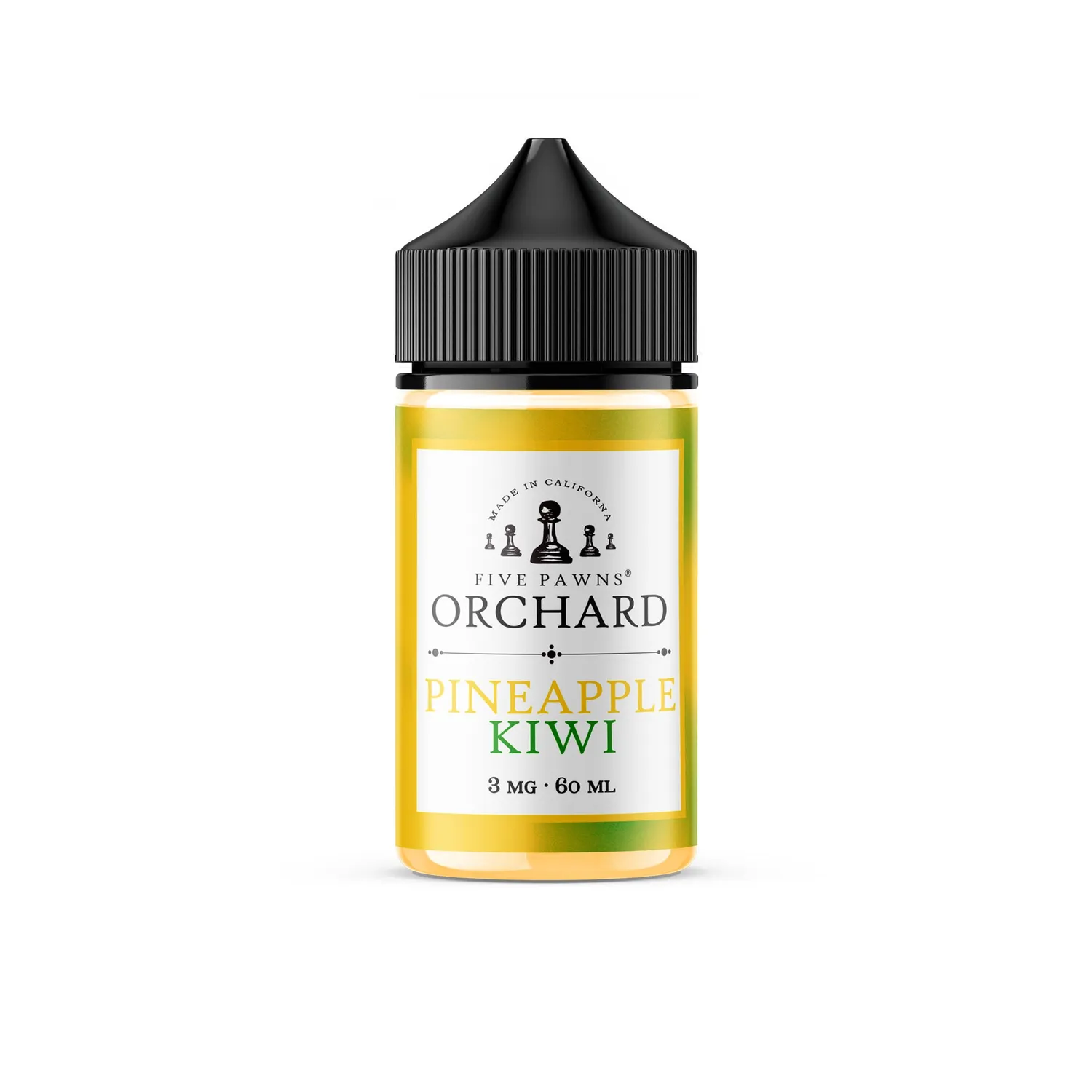 Five Pawns Orchard Pineapple Kiwi e-liquide 60ml 0mg ananas