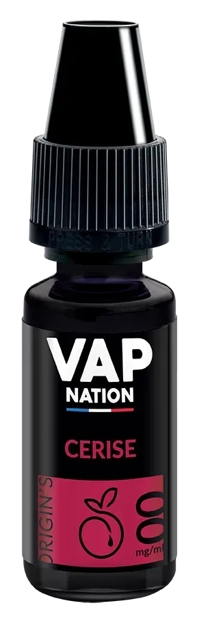 Vap Nation Origin's Cerise e-liquide fruité