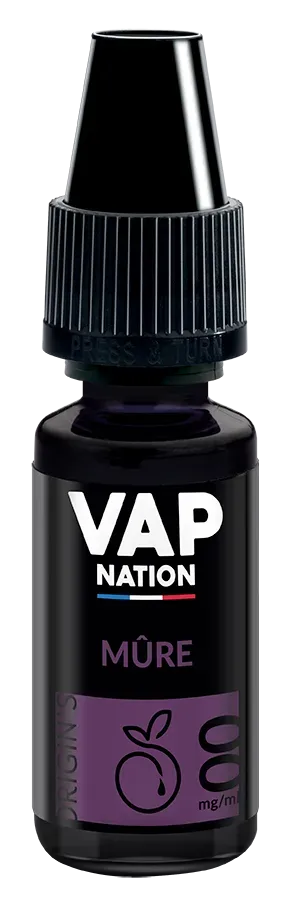 Vap Nation Origin's E-liquide Mûre Acidulée