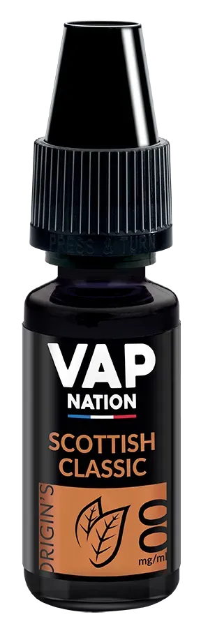 Vap Nation Origin's Scottish Classic e-liquide classic