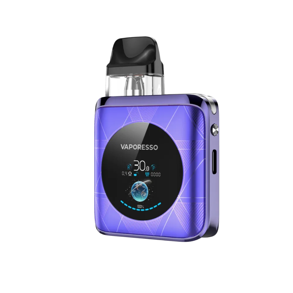 Vaporesso Xros 4 Nano pod e-cigarette 3ml argent écran